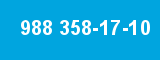 988 358-17-10 988 358-17-10